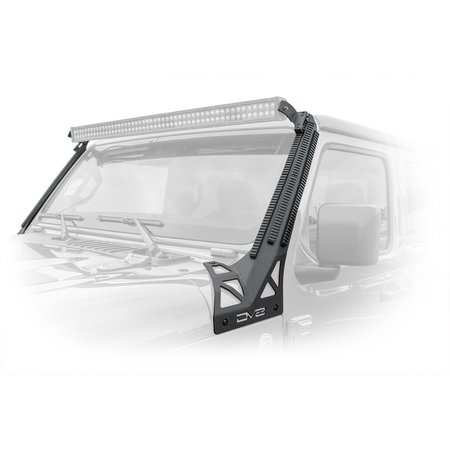 Dv8 Offroad 18 JEEP JL GLADIATOR PICATINNY RAIL A PILLAR LIGHT MOUNT D-JL-190052-PIL